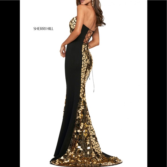 SHERRI HILL mirrored dress - Picture 2 of 2
